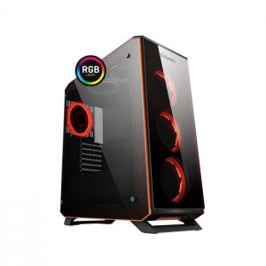 Caixa ATX Nox Hummer TGF RGB com Janela